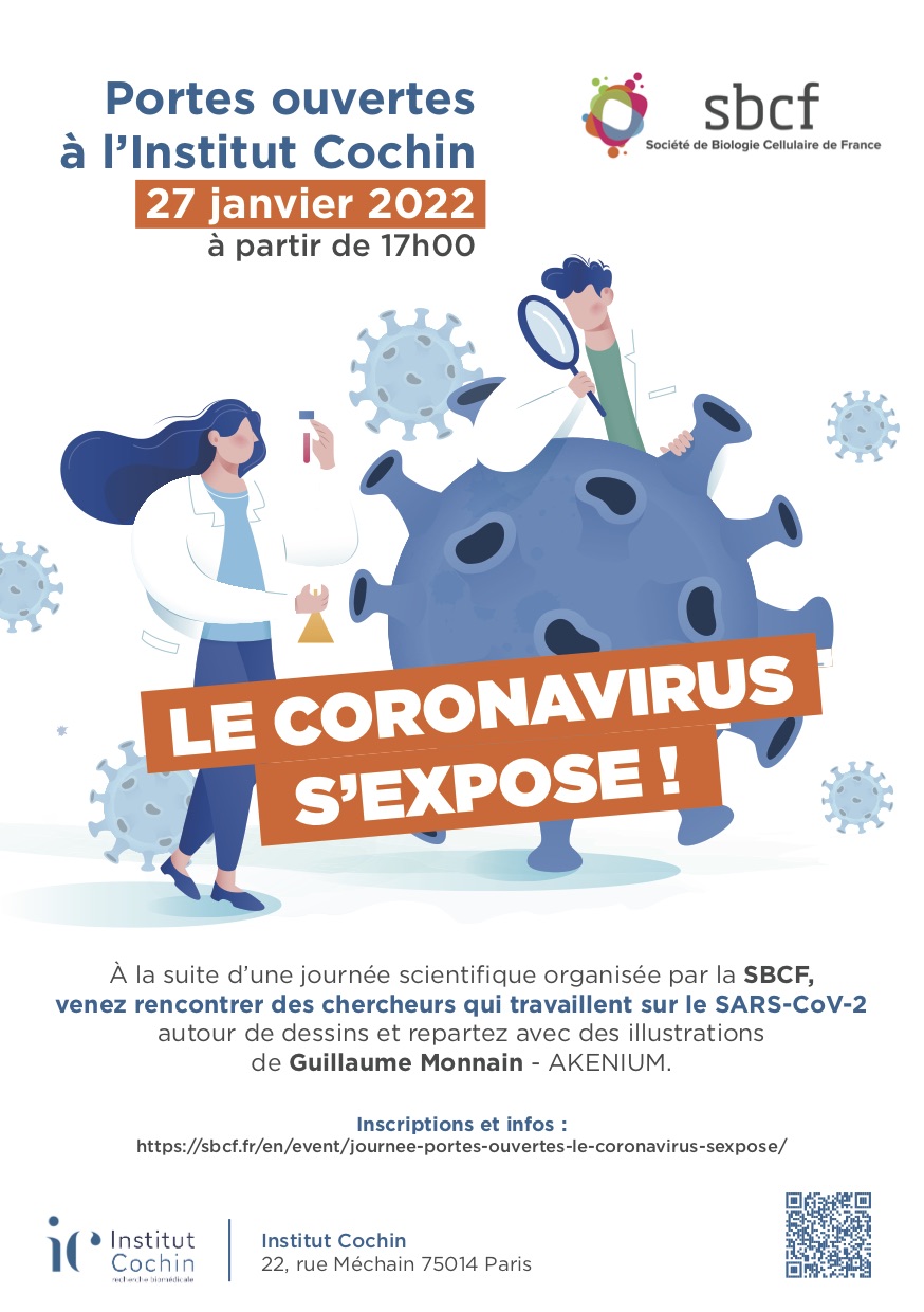 Journée portes ouvertes: « le Coronavirus s’expose ».