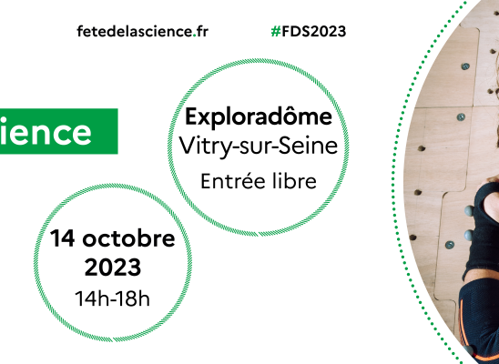 Visuel de l'événement "Le CNRS fête la science avec l'Exploradôme"