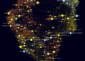 Visualisation graphique de l’attention accordée aux sujets climatiques depuis mai 2015